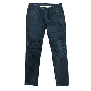 Uglybros Featherbed-K Black Motorcycle Riding Jeans Armor Mens Size 34 Moto Pant